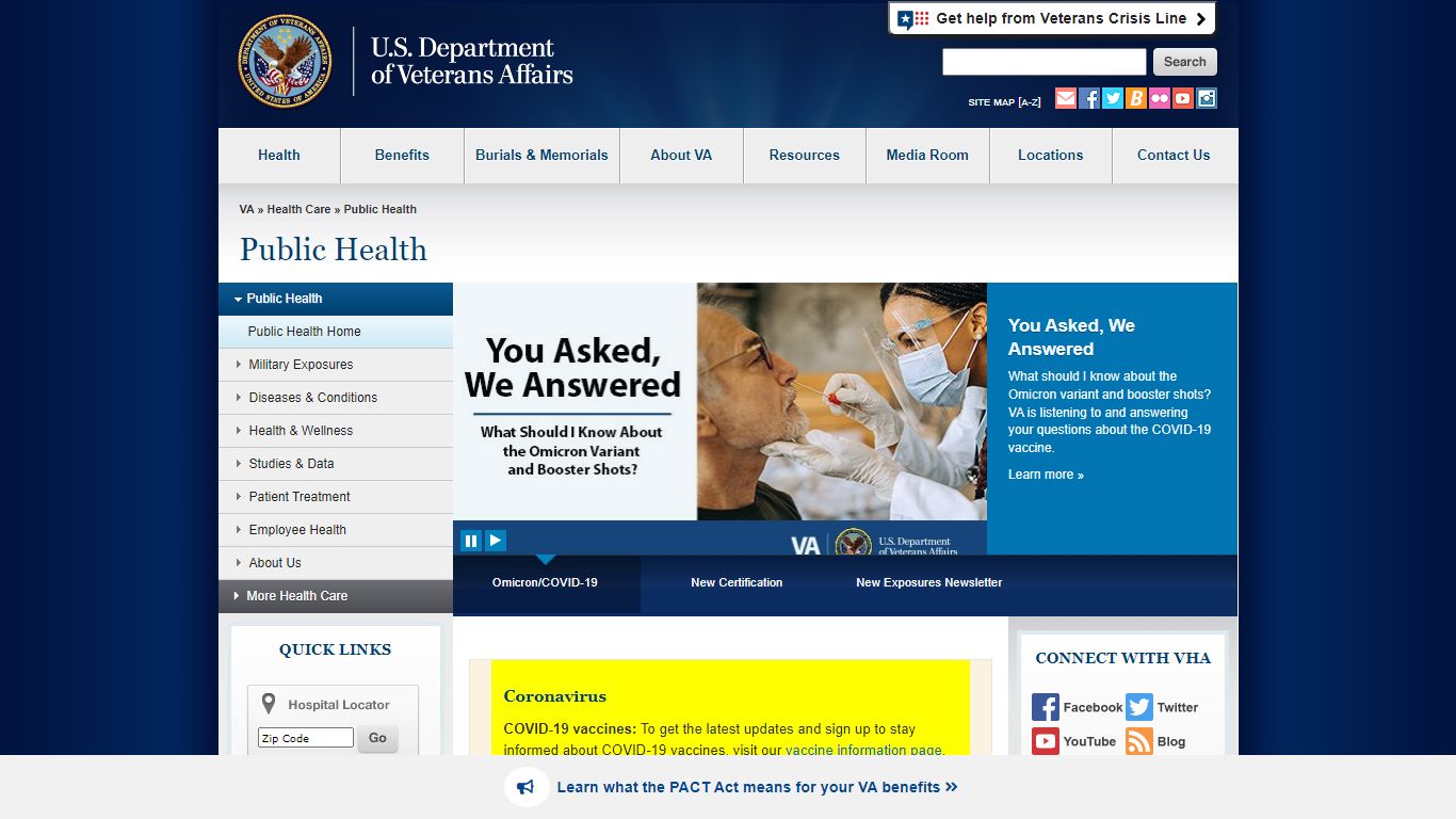 Public Health Home