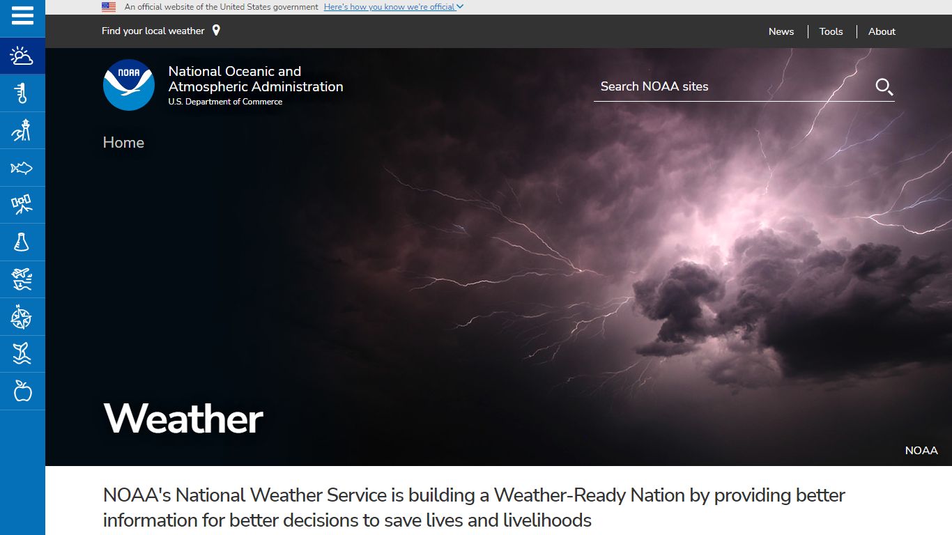 Weather | National Oceanic and Atmospheric Administration